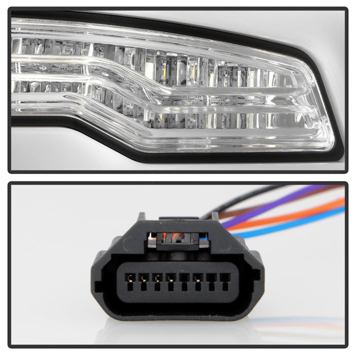 SPYDER 19-24 Dodge Ram 2500/3500 HD LED Tail Lights - Blk (ALT-YD-DR19HDLEDBSAP-GRSEQ-BK) 5089427