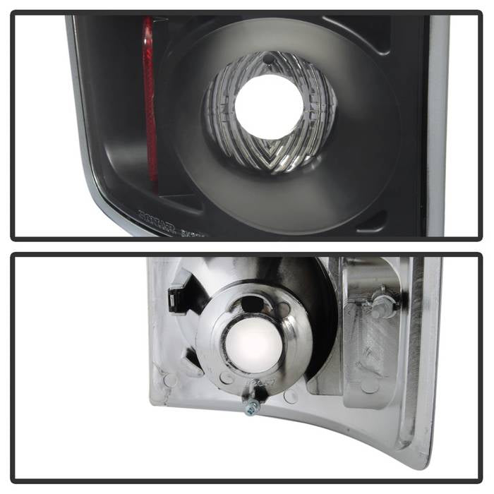 Spyder Dodge Ram 02-06 1500/Ram 2500/3500 03-06 Euro Style Tail Lights Black ALT-YD-DRAM02-BK 5002525