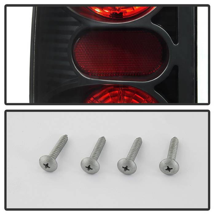Spyder Dodge Ram 02-06 1500/Ram 2500/3500 03-06 Euro Style Tail Lights Black ALT-YD-DRAM02-BK 5002525