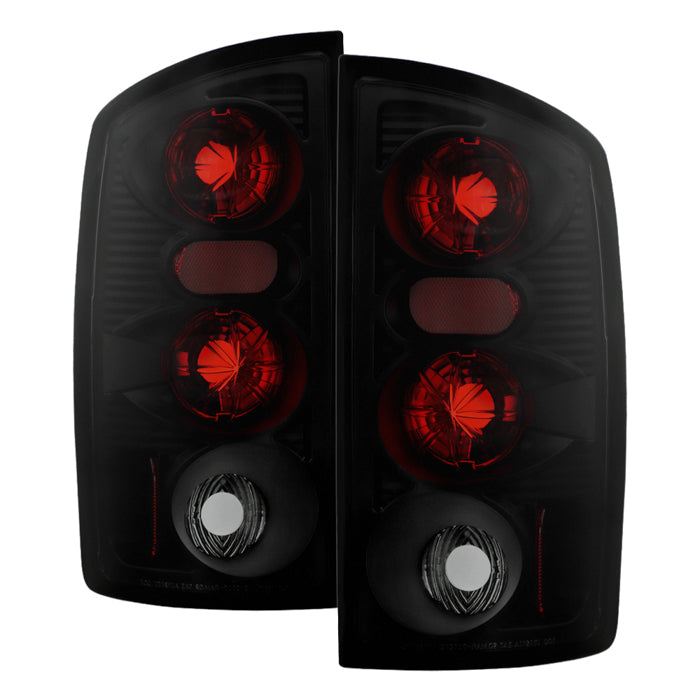 Spyder Dodge Ram 02-06 1500/Ram 2500/3500 03-06 Euro Style Tail Lights Black Smoke ALT-YD-DRAM02-BSM 5078100