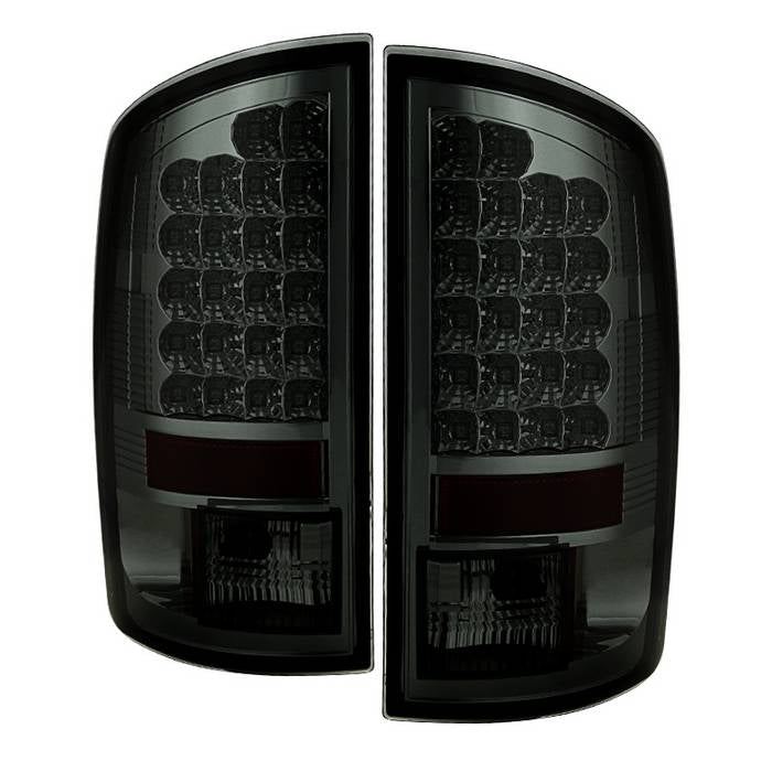 Spyder Dodge Ram 02-06 1500/Ram 2500/3500 03-06 LED Style Tail Lights Smoke ALT-YD-DRAM02-LED-SM 5002594