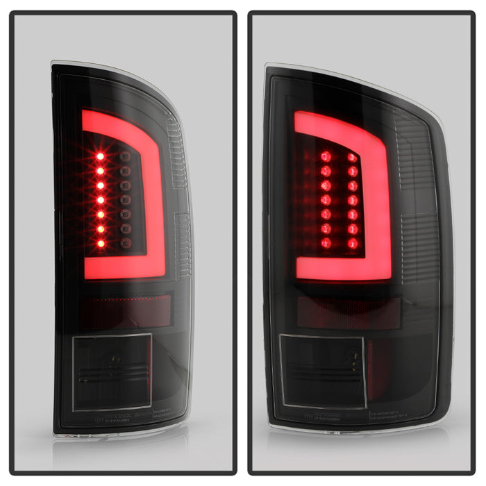 Spyder 03-06 Dodge Ram 2500/3500 V3 Light Bar LED Tail Light - Black (ALT-YD-DRAM02V3-LBLED-BK) 5084118