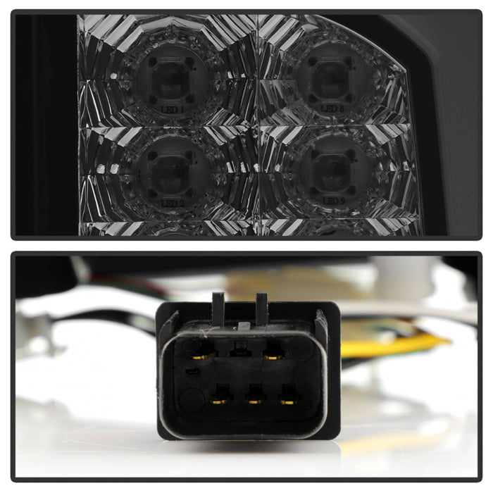 Spyder 02-06 Dodge Ram 1500 V3 Light Bar LED Tail Light - Blk Smoke (ALT-YD-DRAM02V3-LBLED-BSM) 5084125