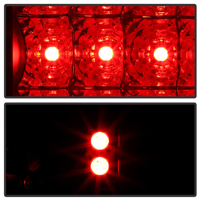 Spyder Dodge Ram 07-08 1500/Ram 07-09 2500/3500 LED Tail Lights Black ALT-YD-DRAM06-LED-BK 5002617