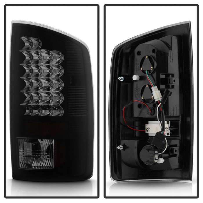 Spyder Dodge Ram 07-08 1500/Ram 07-09 2500/3500 LED Tail Lights Black Smoke ALT-YD-DRAM06-LED-BSM 5078117