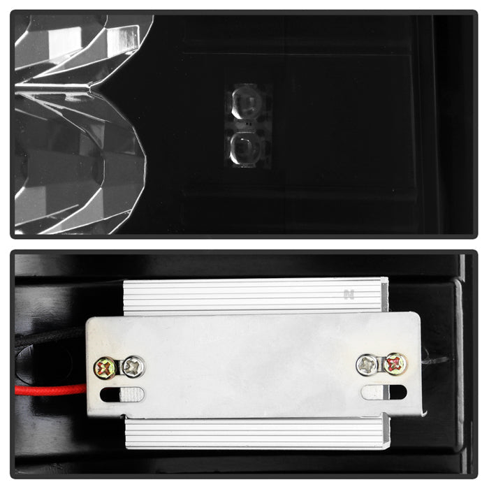 Spyder Dodge Ram 07-08 1500/Ram 07-09 2500/3500 LED Tail Lights Black Smoke ALT-YD-DRAM06-LED-BSM 5078117