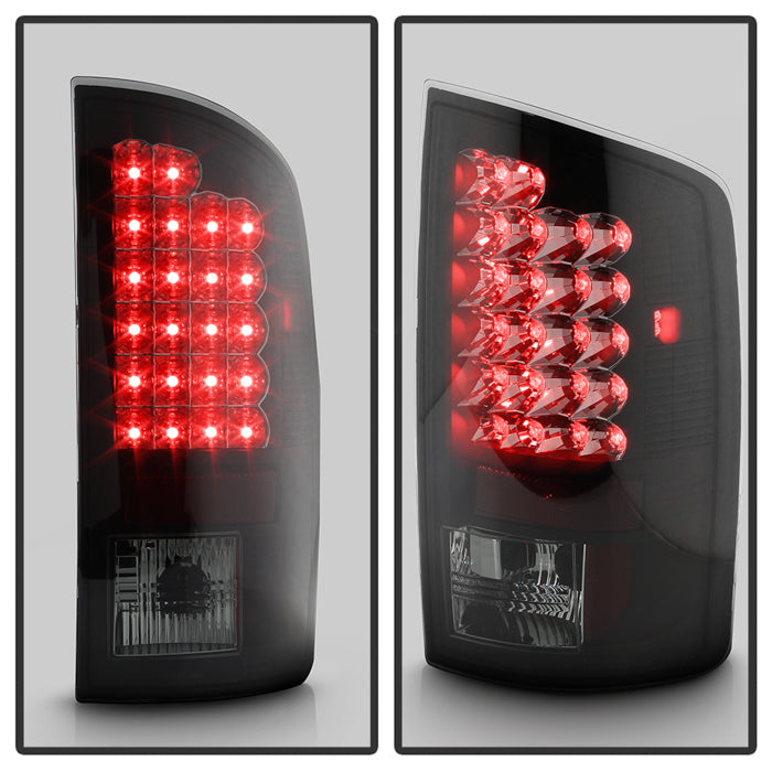 Spyder Dodge Ram 07-08 1500/Ram 07-09 2500/3500 LED Tail Lights Black Smoke ALT-YD-DRAM06-LED-BSM 5078117