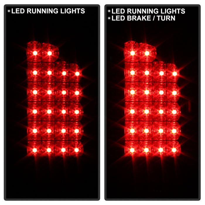 Spyder Dodge Ram 07-08 1500/Ram 07-09 2500/3500 LED Tail Lights Black Smoke ALT-YD-DRAM06-LED-BSM 5078117