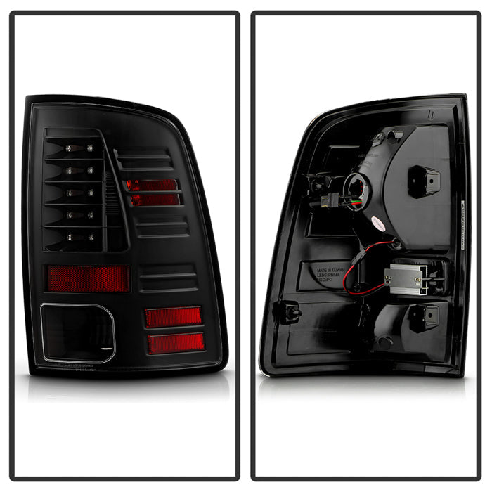 Spyder Dodge Ram 1500 09-18/2500/3500 10-18 LED Tail Lights - Incandescent Model Only - Black 5085900