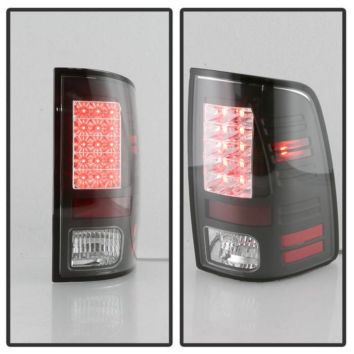 Spyder Dodge Ram 1500 09-14 10-14 LED Tail Lights Incandescent only - Blk ALT-YD-DRAM09-LED-BK 5017543