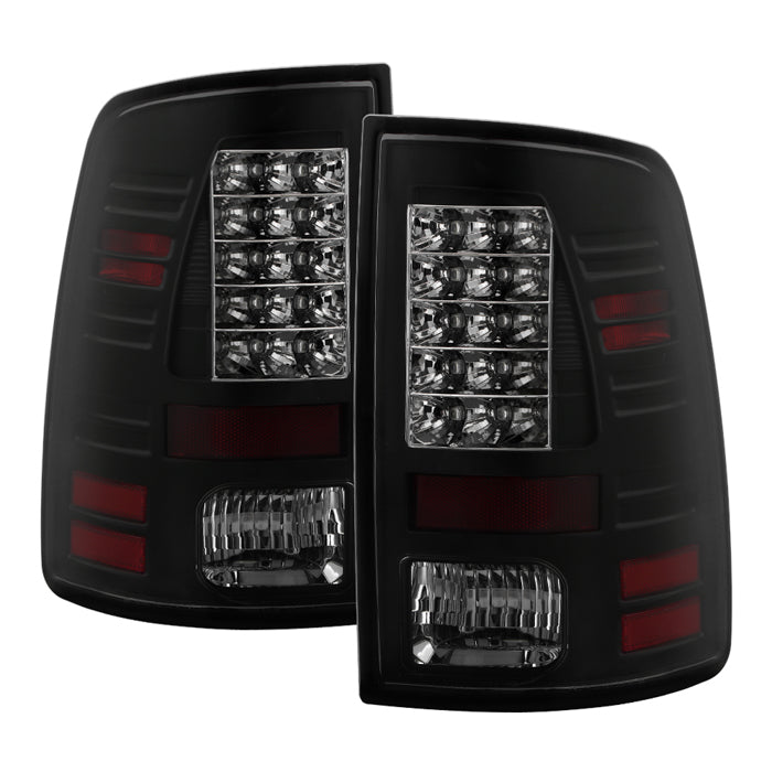 Spyder Dodge Ram 1500 09-14 LED Tail Lights Incandescent- Blk Smke ALT-YD-DRAM09-LED-BSM 5078124