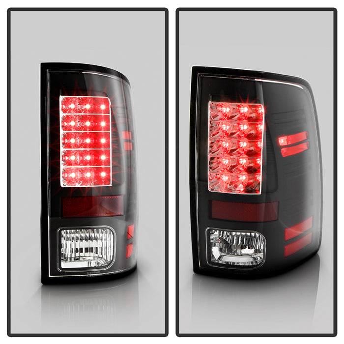 Spyder Dodge Ram 1500 13-14/Ram 2500 13-14 LED Tail Lights LED Model only - Blk ALT-YD-DRAM13-LED-BK 5077530