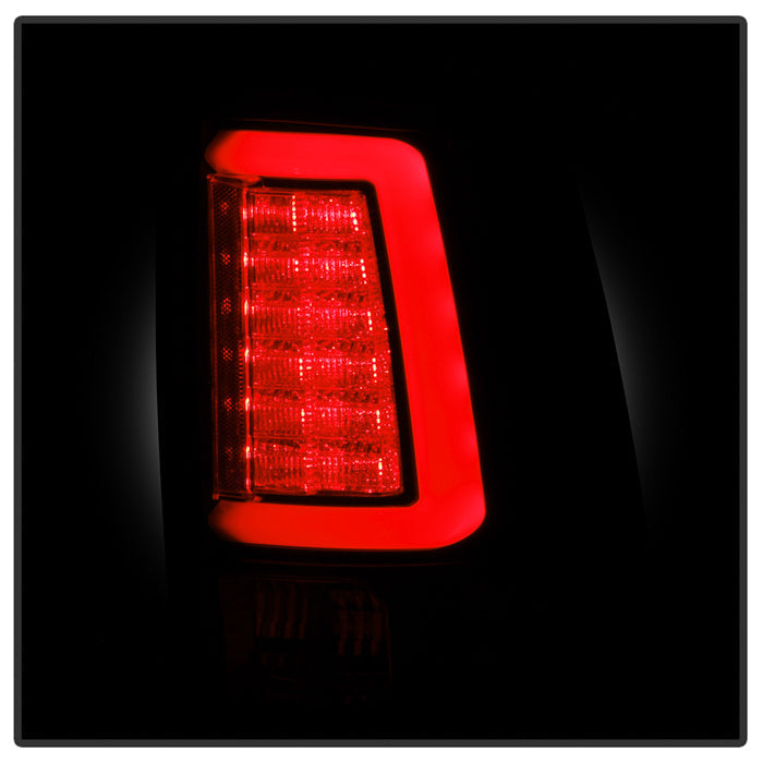 Spyder Dodge Ram 2013-2014 Light Bar LED Tail Lights - Black ALT-YD-DRAM13V2-LED-BK 5084057