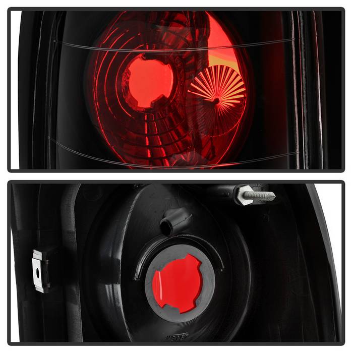 Spyder Dodge Ram 1500 94-01/Ram 2500/3500 94-02 Euro Style Tail Lights Black ALT-YD-DRAM94-BK 5002662