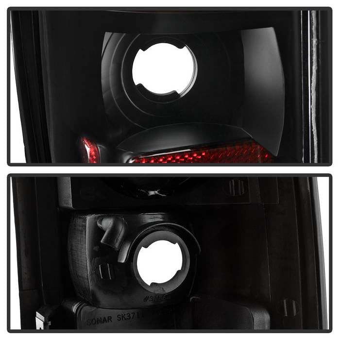 Spyder Dodge Ram 1500 94-01/Ram 2500/3500 94-02 Euro Style Tail Lights Black ALT-YD-DRAM94-BK 5002662
