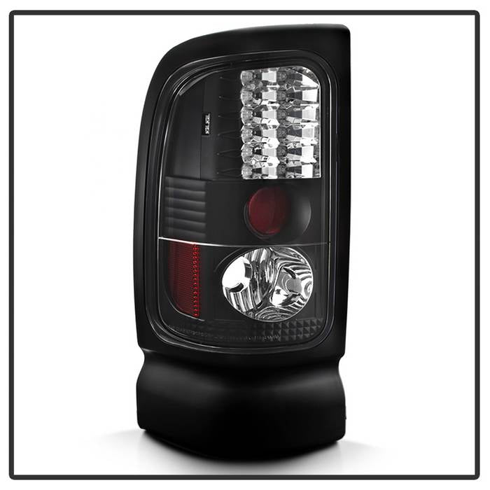 Spyder Dodge Ram 1500 94-01/Ram 2500/3500 94-02 LED Tail Lights Black ALT-YD-DRAM94-LED-BK 5002693