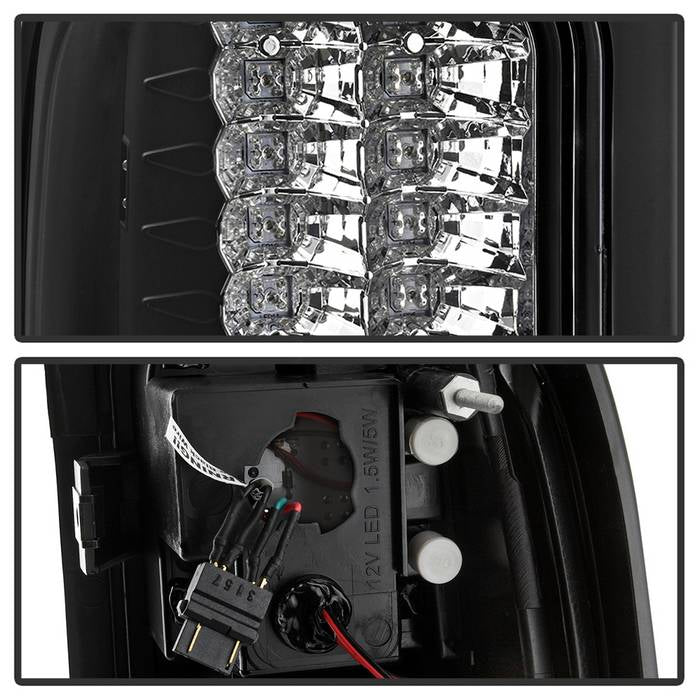 Spyder Dodge Ram 1500 94-01/Ram 2500/3500 94-02 LED Tail Lights Black ALT-YD-DRAM94-LED-BK 5002693