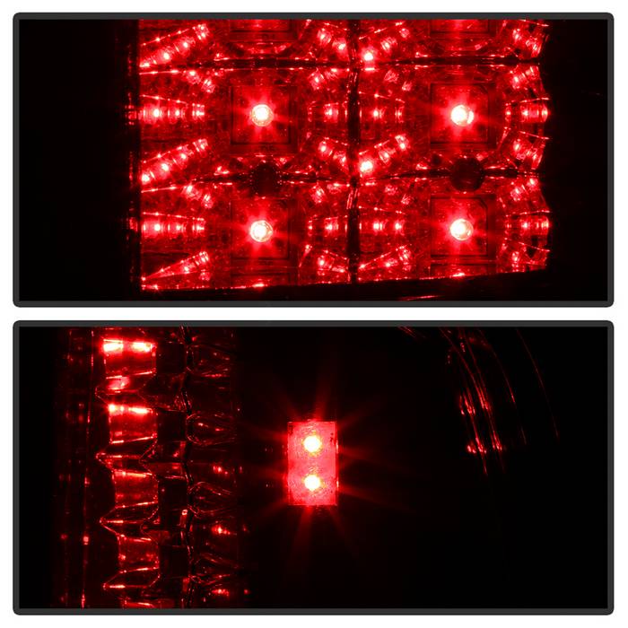 Spyder Dodge Ram 1500 94-01/Ram 2500/3500 94-02 LED Tail Lights Red Clear ALT-YD-DRAM94-LED-RC 5002716