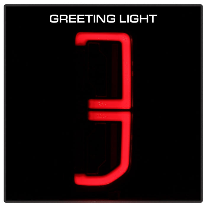 SPYDER 21-23 Ford Bronco Factory LED Model LED Tail Lights (ALT-YD-FB21-LED-BK) 5088758