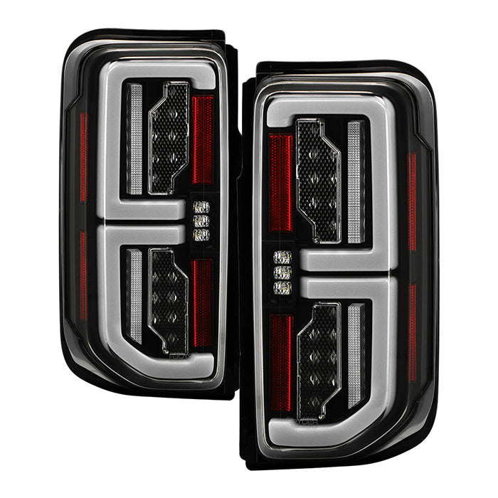 SPYDER 21-23 Ford Bronco (Factory LED Model Only) LED Tail Lights - Black (ALT-YD-FB21LED-LED-BK) 5088765