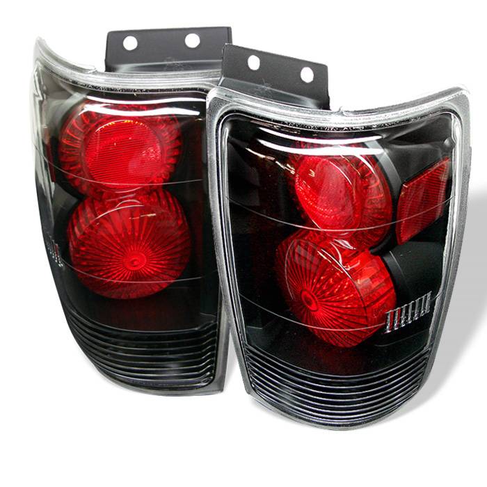 Spyder Ford Expedition 03-06 Euro Style Tail Lights Black ALT-YD-FE03-BK 5002792