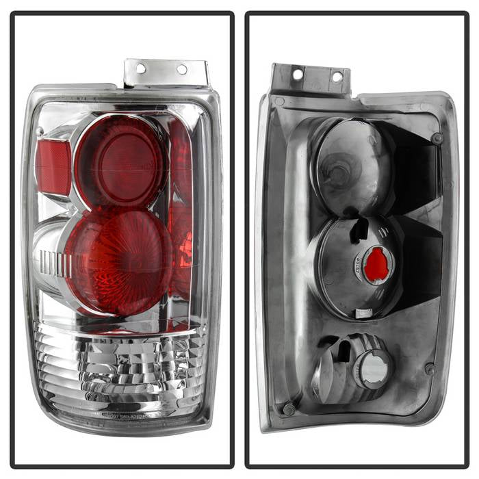 Spyder Ford Expedition 97-02 Euro Style Tail Lights Chrome ALT-YD-FE97-C 5002839