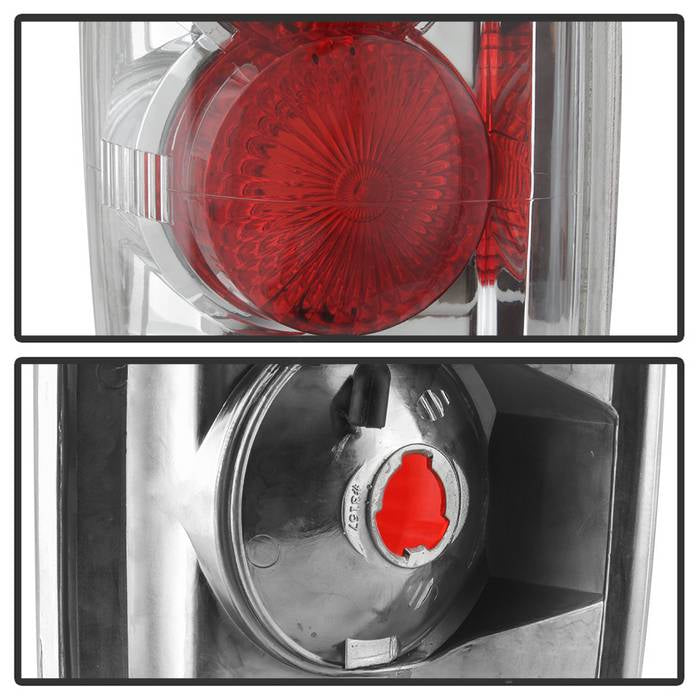 Spyder Ford Expedition 97-02 Euro Style Tail Lights Chrome ALT-YD-FE97-C 5002839