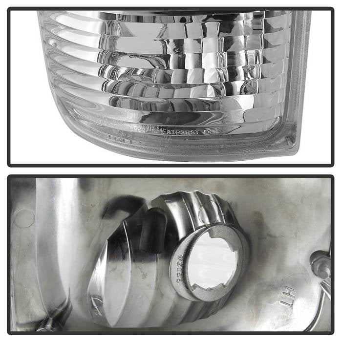 Spyder Ford Expedition 97-02 Euro Style Tail Lights Chrome ALT-YD-FE97-C 5002839