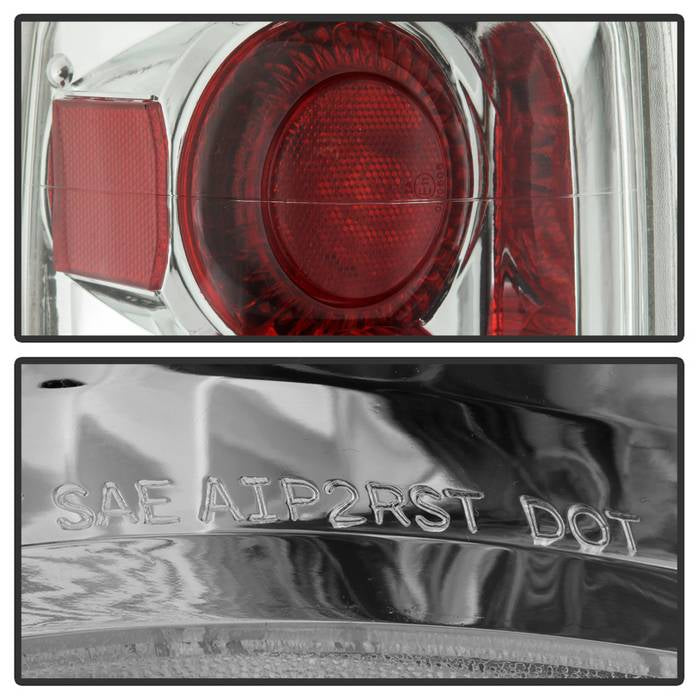 Spyder Ford Expedition 97-02 Euro Style Tail Lights Chrome ALT-YD-FE97-C 5002839
