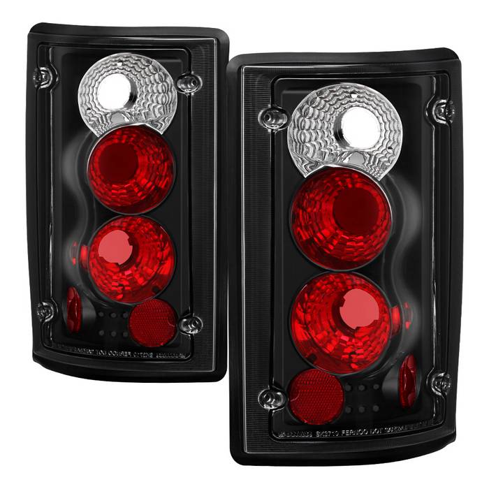 Spyder Ford Excursion 00-06/Econoline 150/250/350/450/550 95-06 Euro Tail Lights Blk ALT-YD-FEC00-BK 5002914