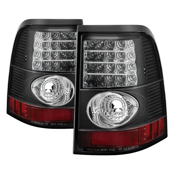 Spyder Ford Explorer 4Dr (Except Sport Trac)02-05 LED Tail Lights Black ALT-YD-FEXP02-LED-BK 5002952
