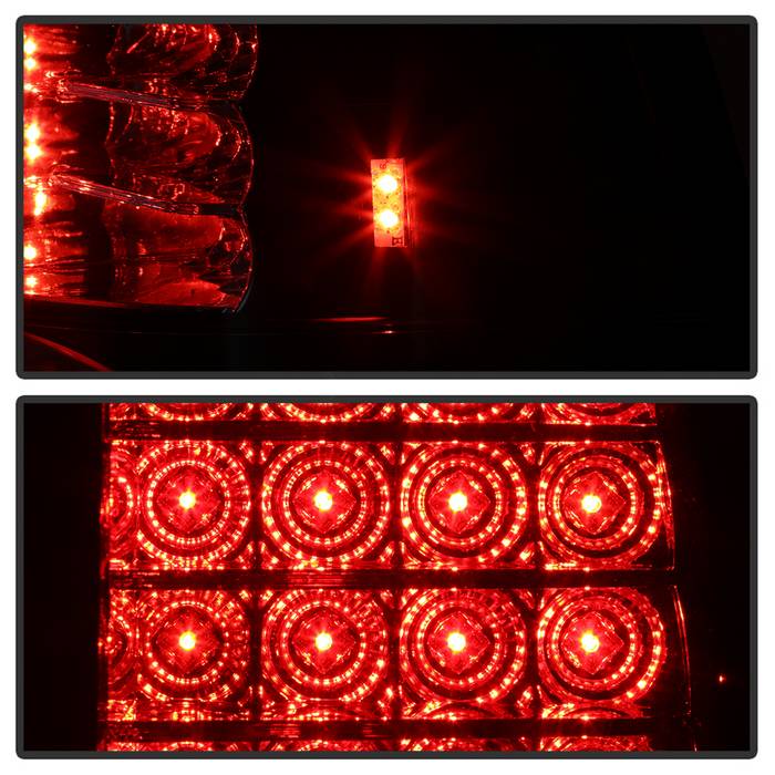 Spyder Ford Explorer 4Dr (Except Sport Trac)02-05 LED Tail Lights Black ALT-YD-FEXP02-LED-BK 5002952