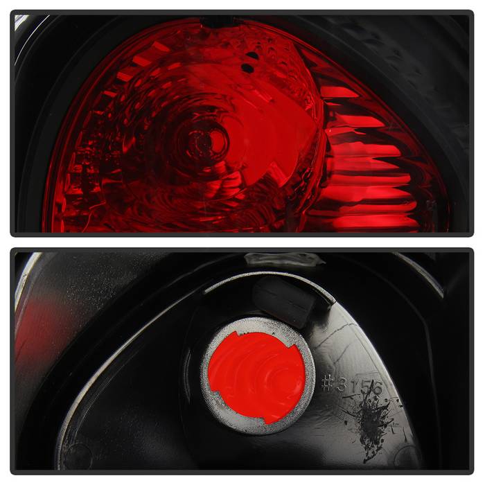 Spyder Ford Explorer 98-01 (Except 2001 Sport & Sport Trac) Euro Tail Lights Blk ALT-YD-FEXP98-BK 5003034
