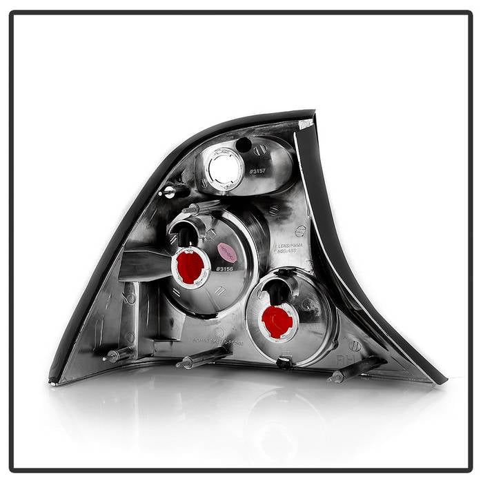 Spyder Ford Focus 00-04 4Dr Euro Style Tail Lights Black ALT-YD-FF00-4D-BK 5003072