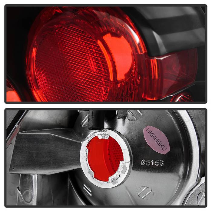 Spyder Ford Focus 00-04 4Dr Euro Style Tail Lights Black ALT-YD-FF00-4D-BK 5003072