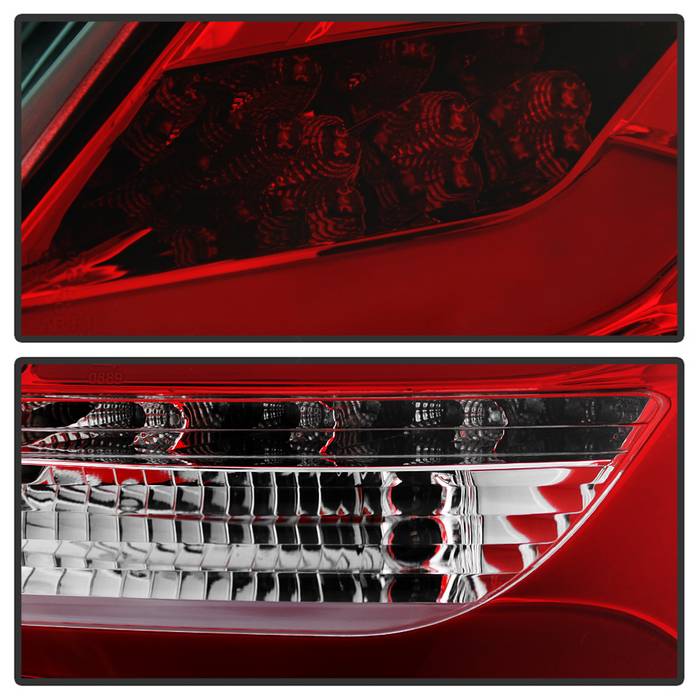 Spyder 12-14 Ford Focus 5DR LED Tail Lights - Red Clear (ALT-YD-FF12-LED-RC) 5085153