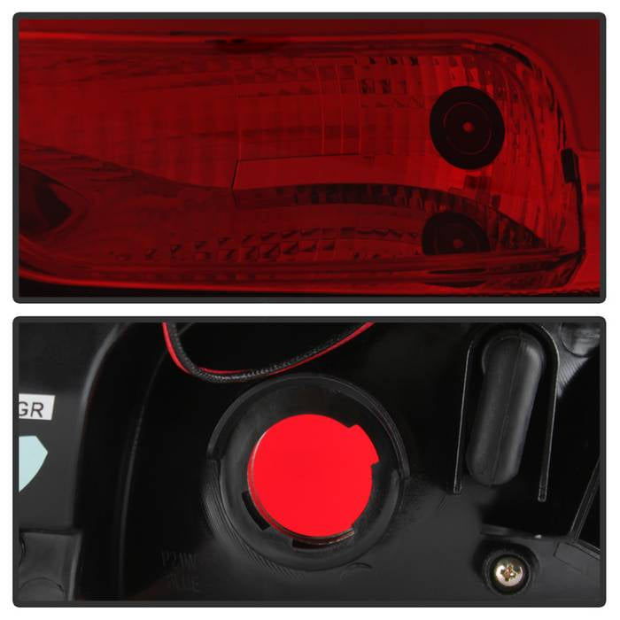 Spyder 12-14 Ford Focus 5DR LED Tail Lights - Red Clear (ALT-YD-FF12-LED-RC) 5085153