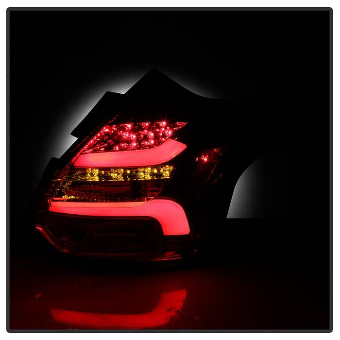 Spyder 12-14 Ford Focus 5DR LED Tail Lights - Red Clear (ALT-YD-FF12-LED-RC) 5085153