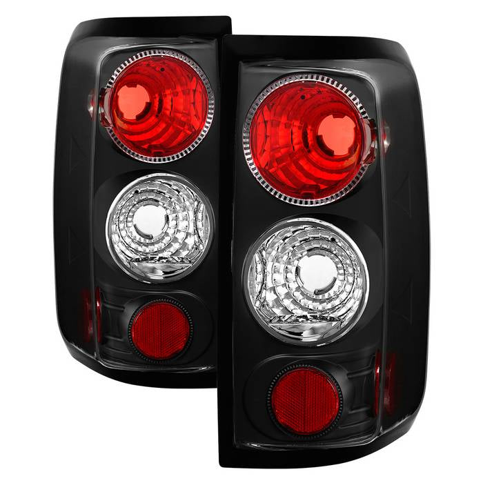 Spyder Ford F150 side 04-08 (Not Fit Heritage & SVT)Euro Tail Lights Blk ALT-YD-FF15004-BK 5003195