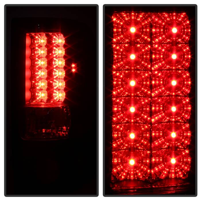 Spyder Ford F150 Styleside 04-08 (Not Fit Heritage & SVT)LED Tail Lights Black ALT-YD-FF15004-LED-BK 5003249
