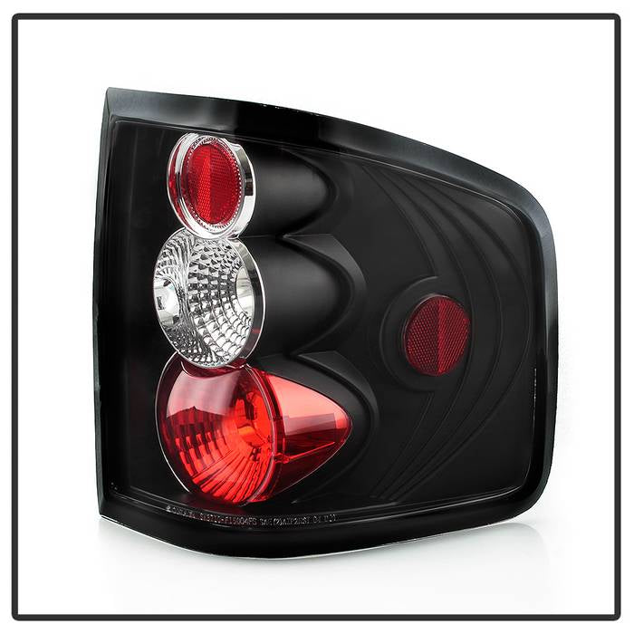 Spyder Ford F150 Flareside 04-08 Euro Style Tail Lights Black ALT-YD-FF15004FS-BK 5003225