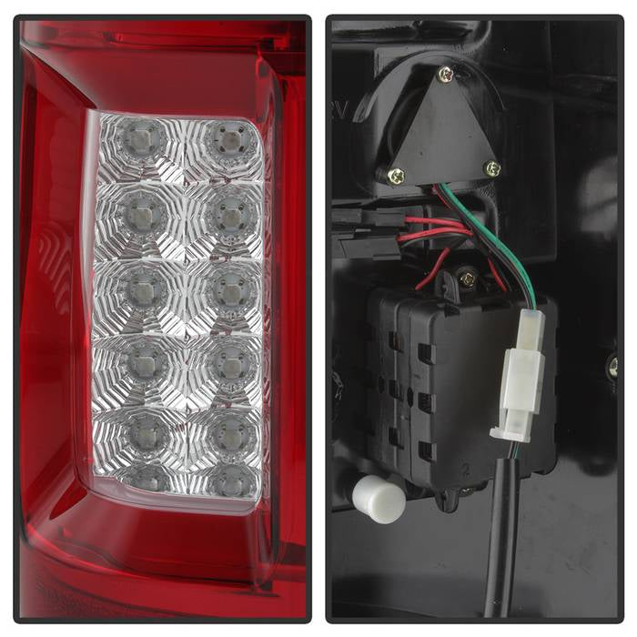 Spyder Ford F150 04-08 Styleside Tail Light V2 - LED - Red Clear ALT-YD-FF15004V2-LBLED-RC 5084194