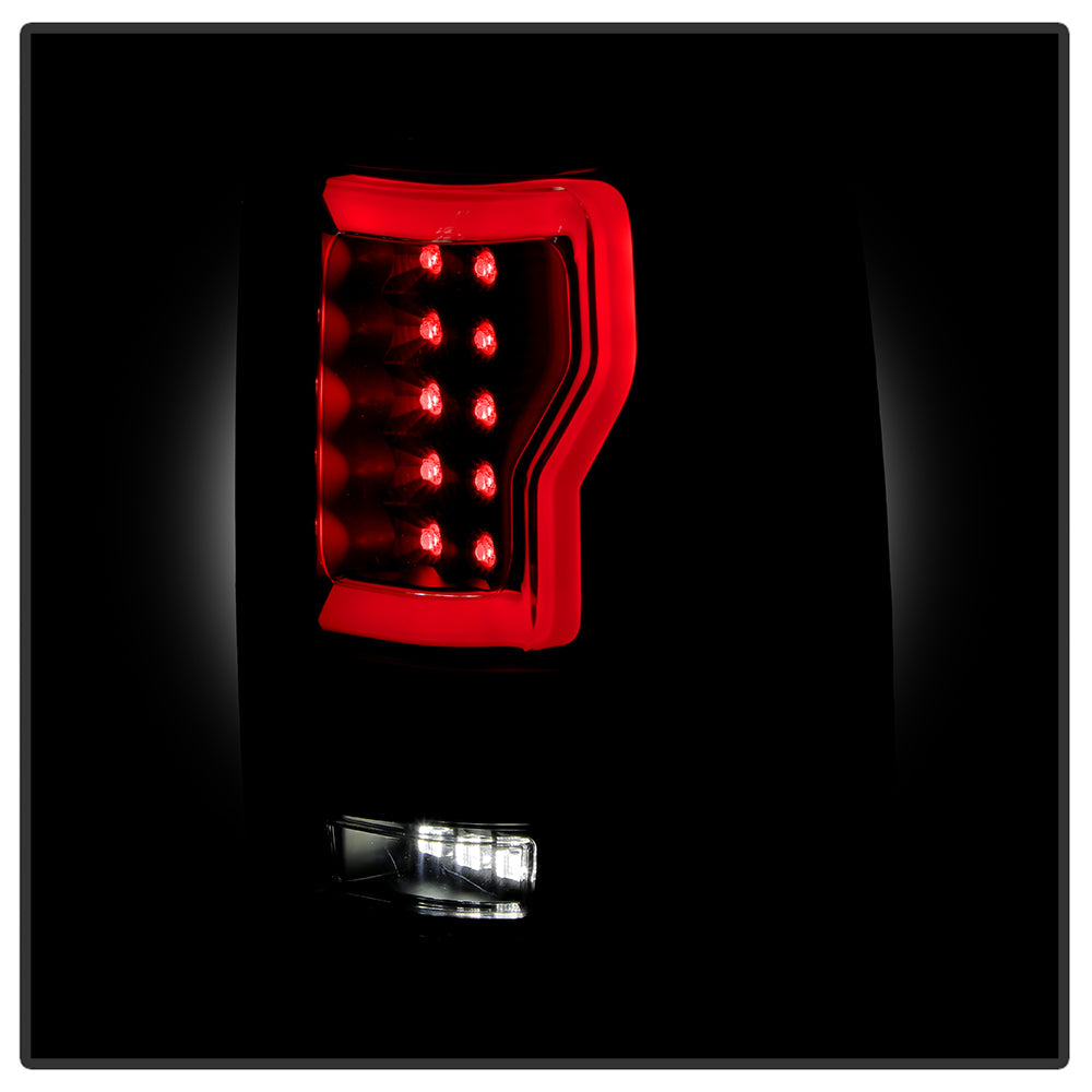 SPYDER 04-08 Ford F150 Styleside Version 2 LED Tail Lights - Black (ALT-YD-FF15004V2-RBLED-BK) 5089489