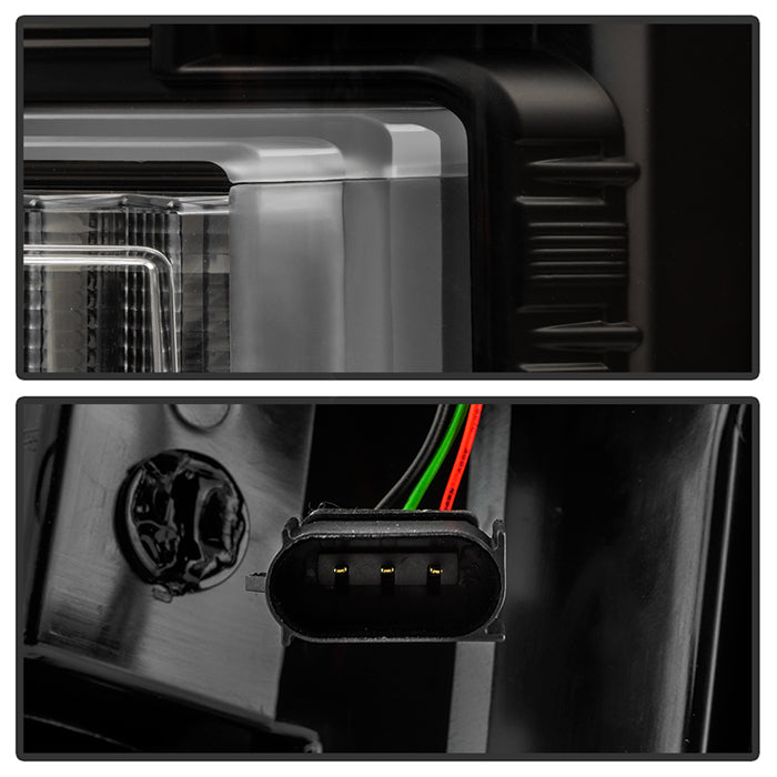 Spyder Ford F150 15-17 Light Bar LED Tail Lights (Not Compatible w/ Rear Blind Spot) - Black 5085948