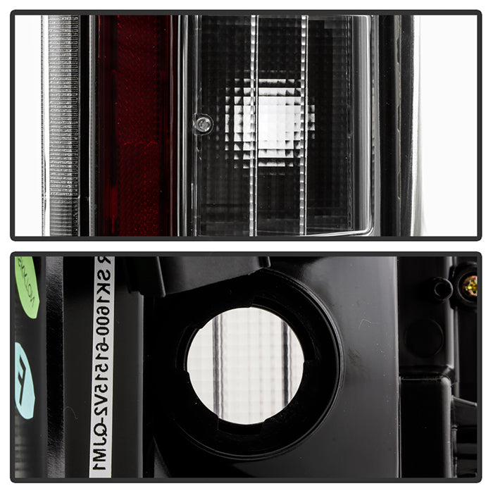 Spyder Ford F150 18-19 - Light Bar LED Tail Lights - All Black ALT-YD-FF15018-LED-BKV2 5085955