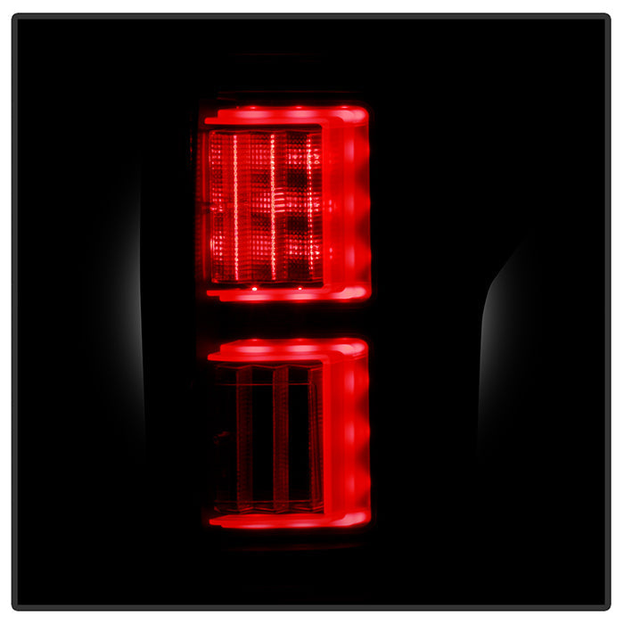 Spyder Ford F150 18-19 - Light Bar LED Tail Lights - All Black ALT-YD-FF15018-LED-BKV2 5085955