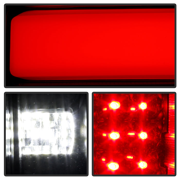 SPYDER 18-20 Ford F150 w/ Rear Blind Spot LED Tail Lights - Black (ALT-YD-FF15018BS-LED-BK) 5088550
