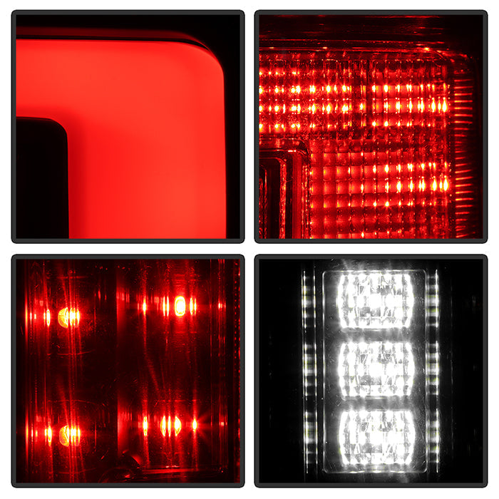 SPYDER 21-23 Ford F150 (Halogen w/ Blind Spot) Full LED Tail Lights - Black (ALT-YD-FF15021HALBS-BK) 5088789