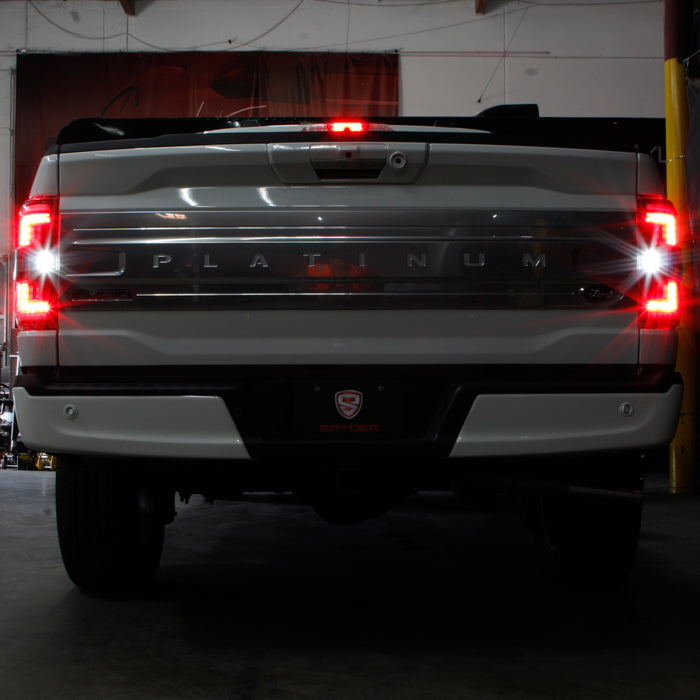 SPYDER 21-23 Ford F150 (Halogen w/ Blind Spot) Full LED Tail Lights - Black (ALT-YD-FF15021HALBS-BK) 5088789