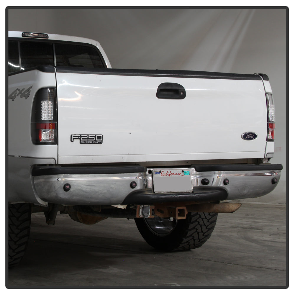 Spyder Ford F150 side 97-03/F250/350/450 Super Duty 99-07 LED Tail Lights Blk ALT-YD-FF15097-LED-BK 5003461
